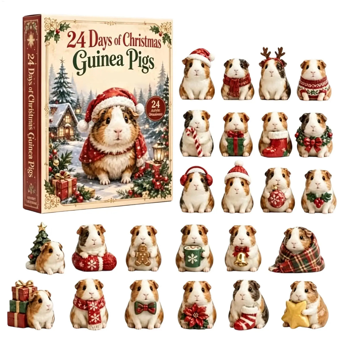 Guinea pig advent calendar