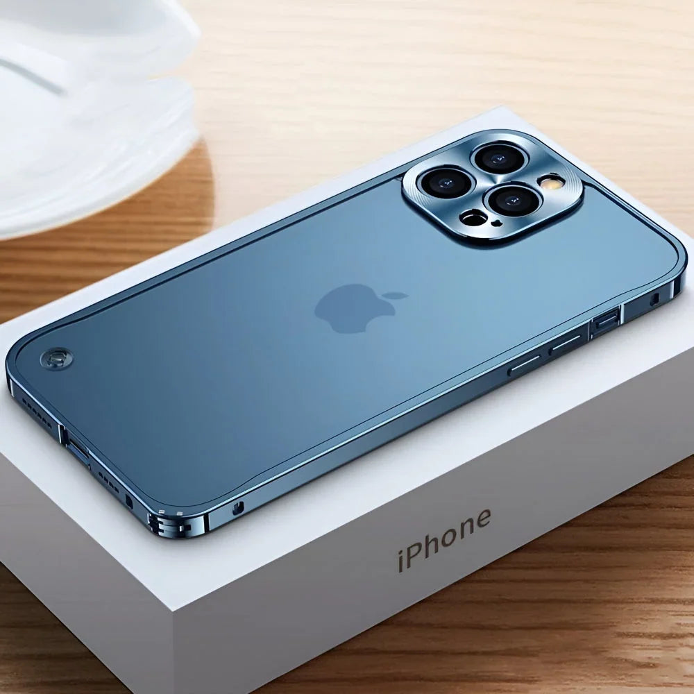 Aluminum iPhone case