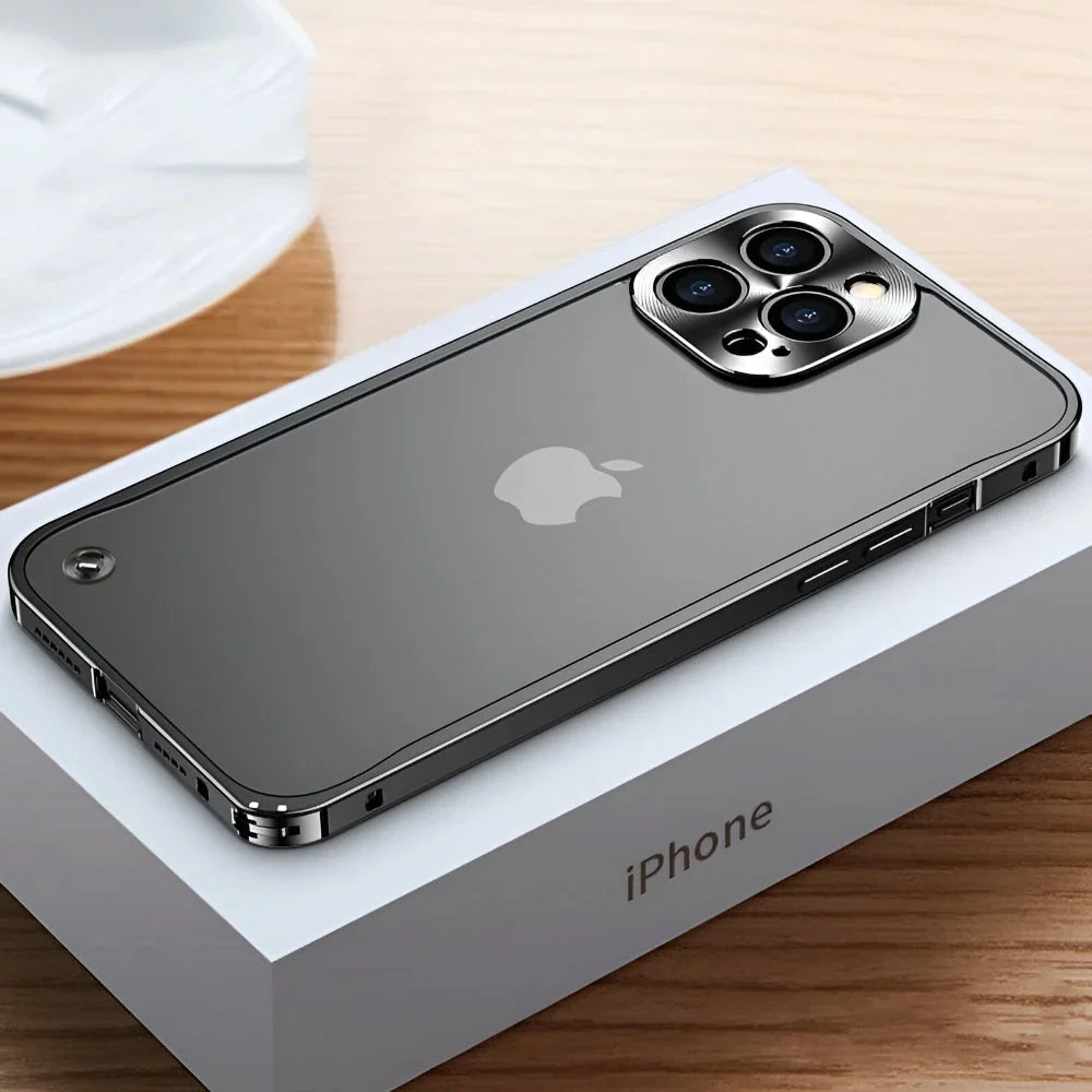 Aluminum iPhone case