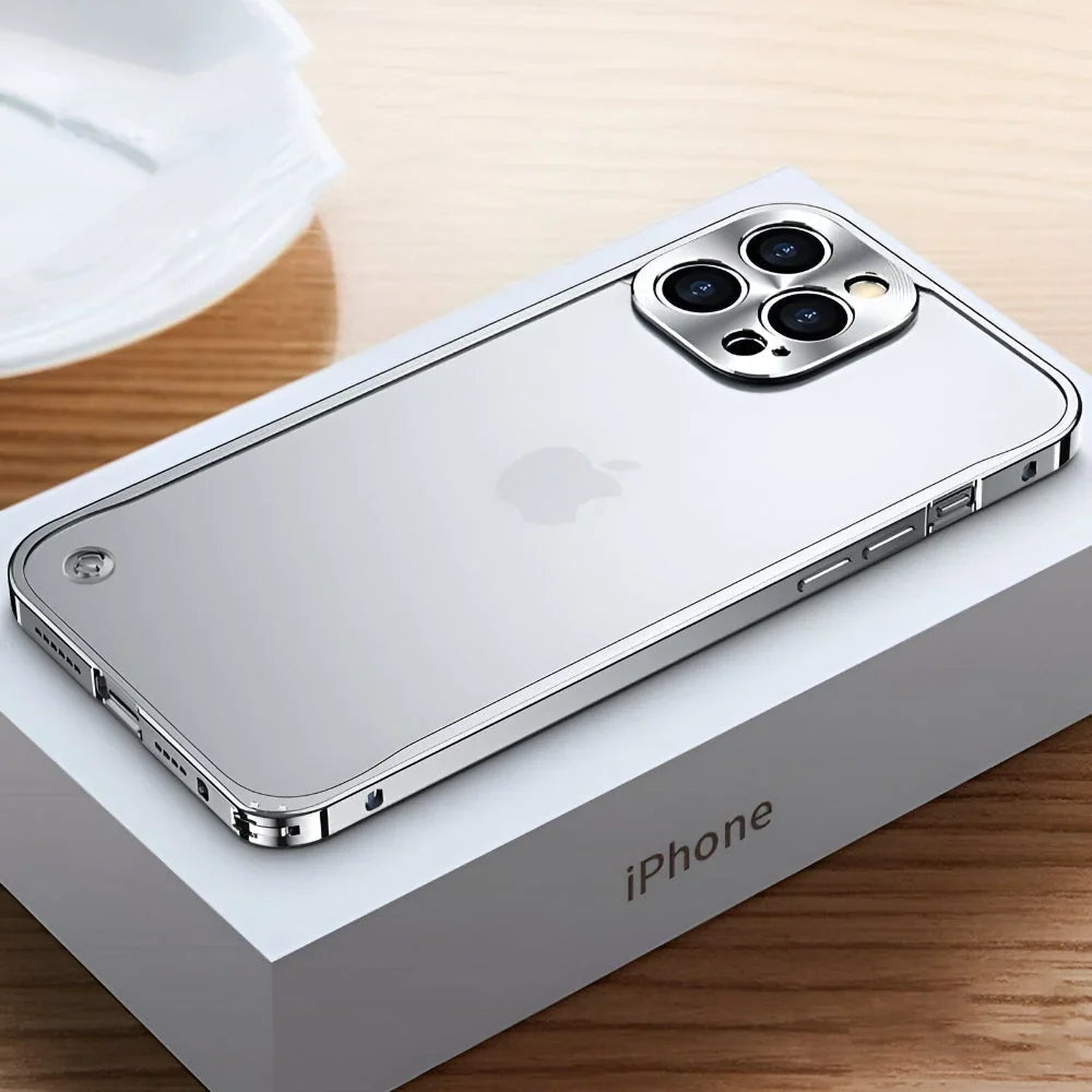 Aluminum iPhone case