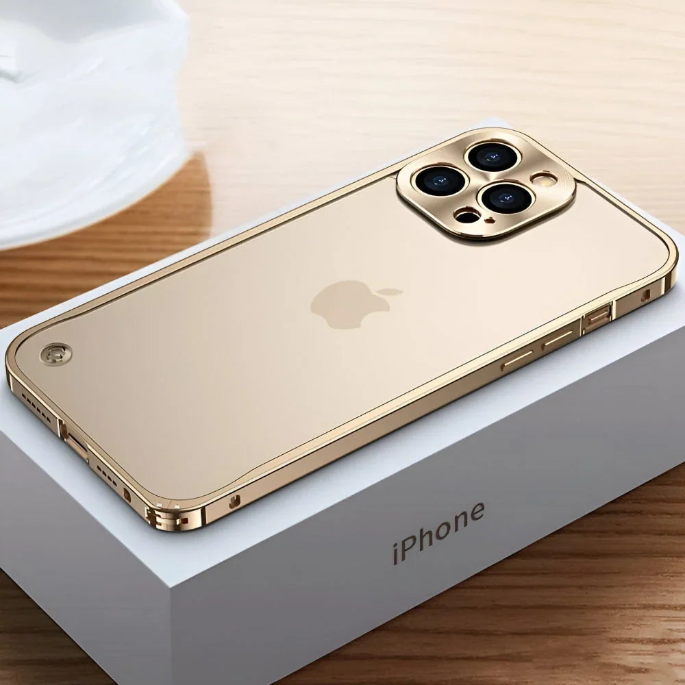 Aluminum iPhone case