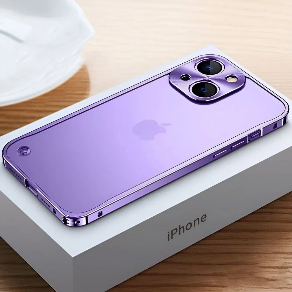 Aluminum iPhone case