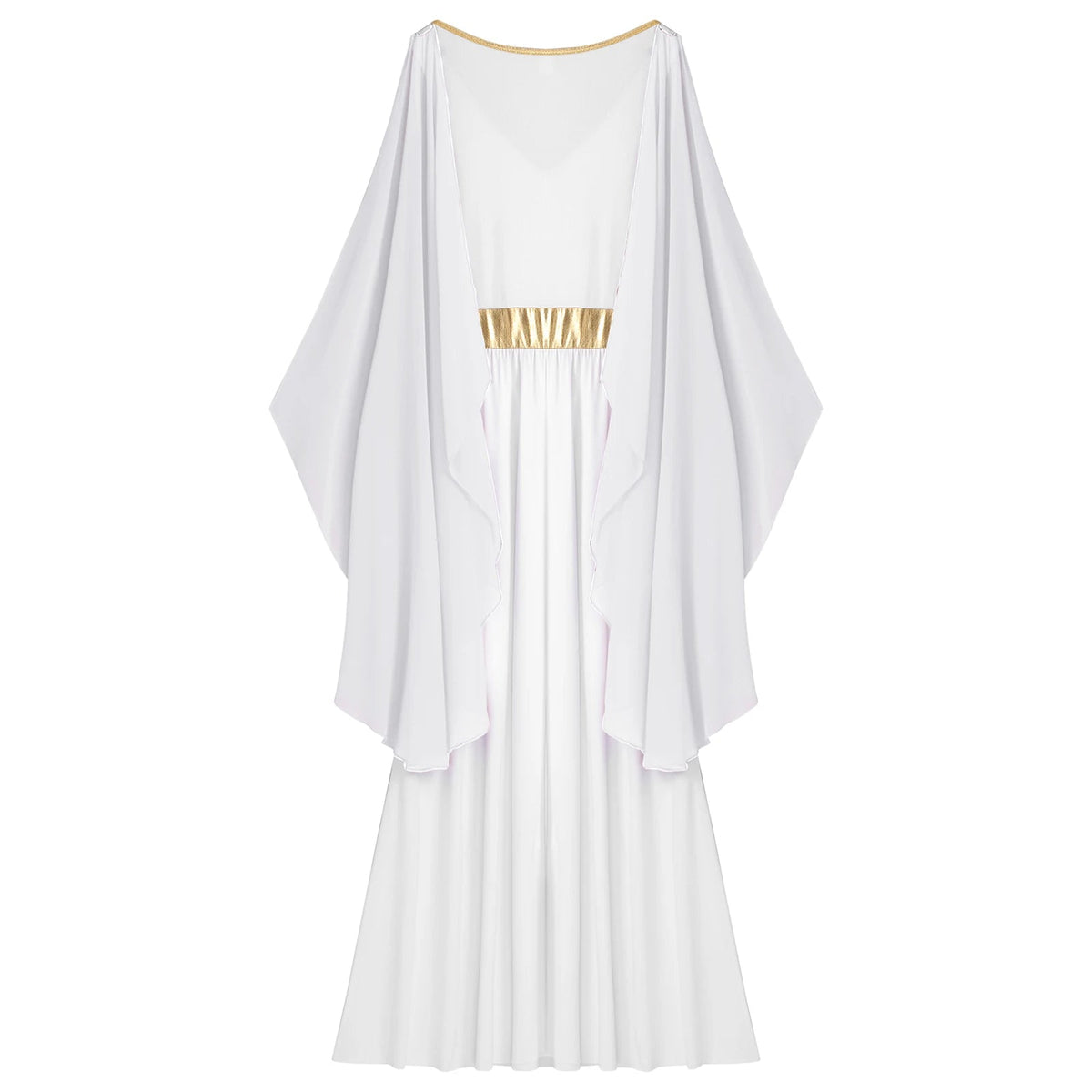 Ärmelloses Toga-Kleid für Damen – Circe-Kleid, Karnevalskostüm 4