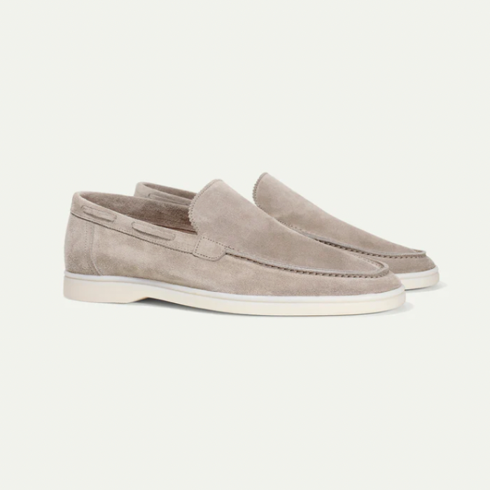 Mocassins en daim de luxe Milan pour un style intemporel et un confort quotidien