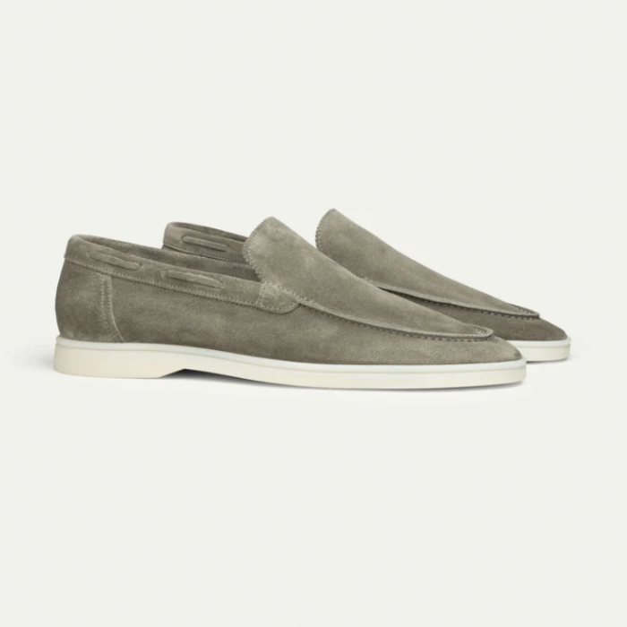 Mocassins en daim de luxe Milan pour un style intemporel et un confort quotidien