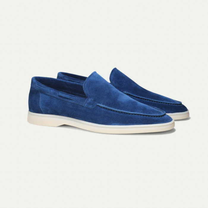 Mocassins en daim de luxe Milan pour un style intemporel et un confort quotidien