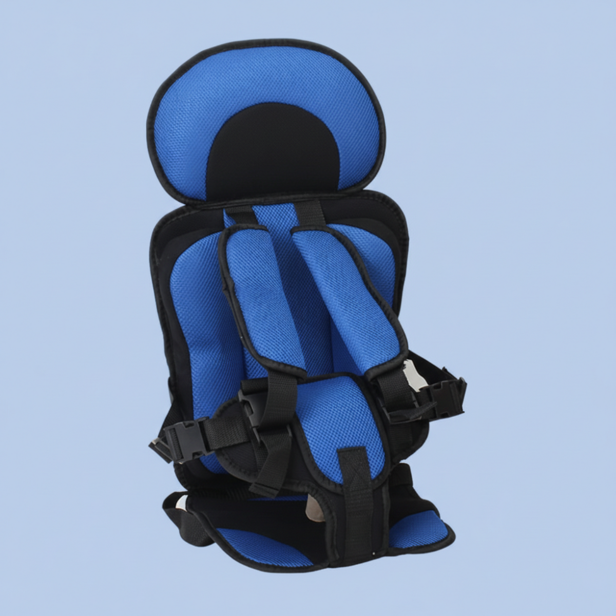 Booster Seat Portable Travel Car Seat Foldable Harness 2