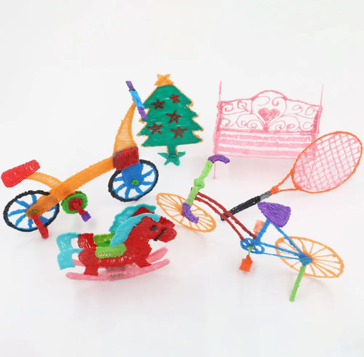 3D-printpen-set – eenvoudig te bedienen tekenpen met PLA-filament en led-display