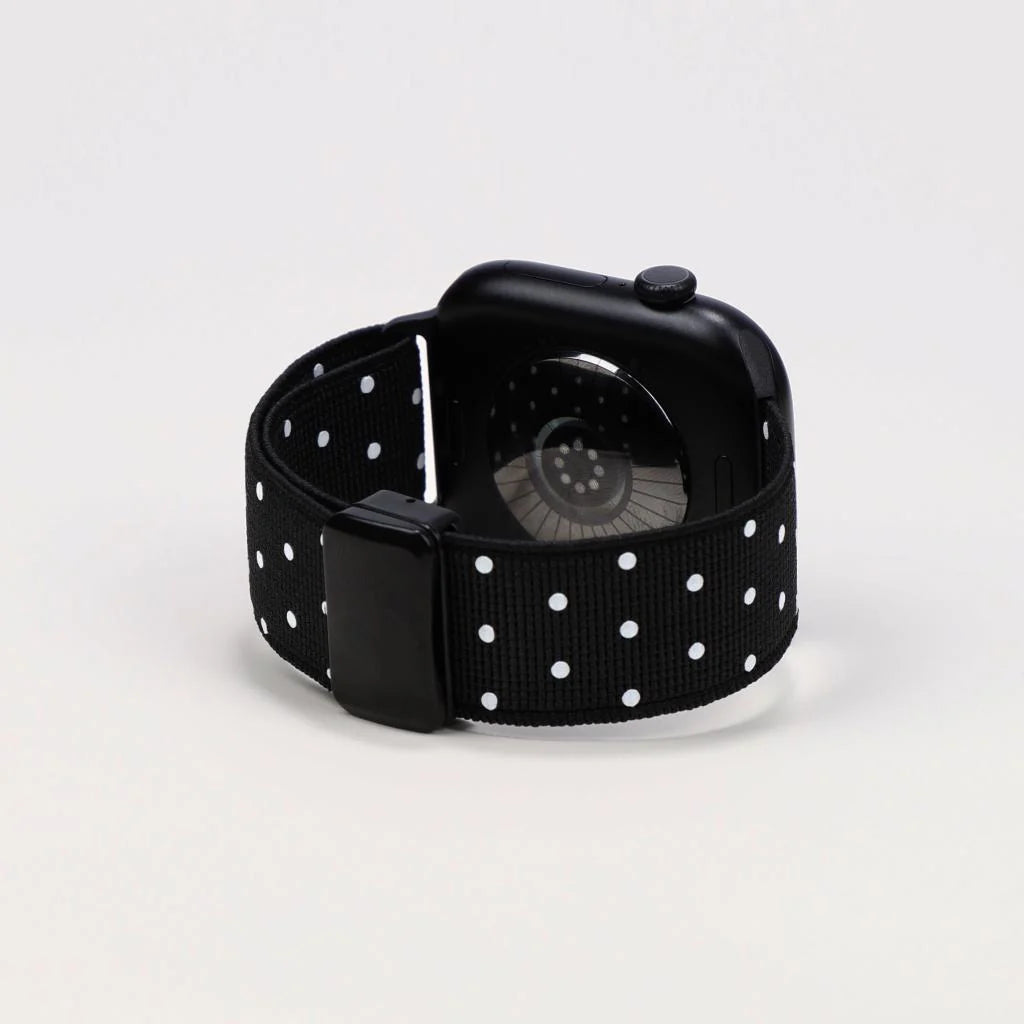 Cute Polka Dot Magnetic Nylon Strap for Apple Watch 3
