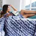 DIY Chunky XL 1000 Gram Knitting Yarn for Soft Blankets - LuxeKnit 0