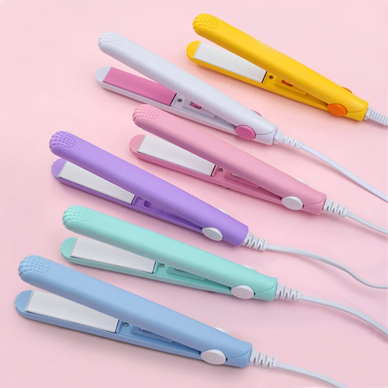 Mini Styler Cheveux Céramique – Outil Compact 2-en-1 Bouclage & Lissage pour Voyage