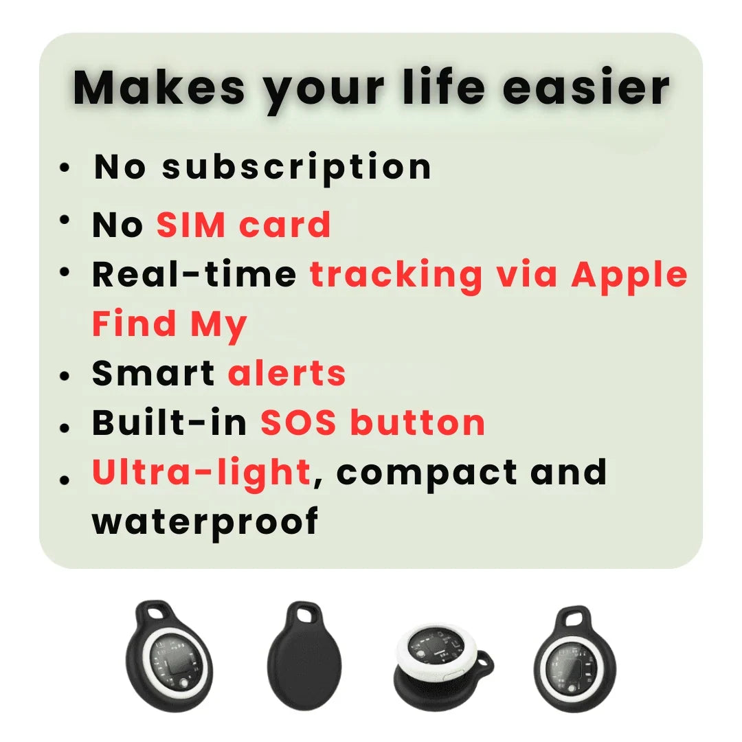 Item tracker for iPhone