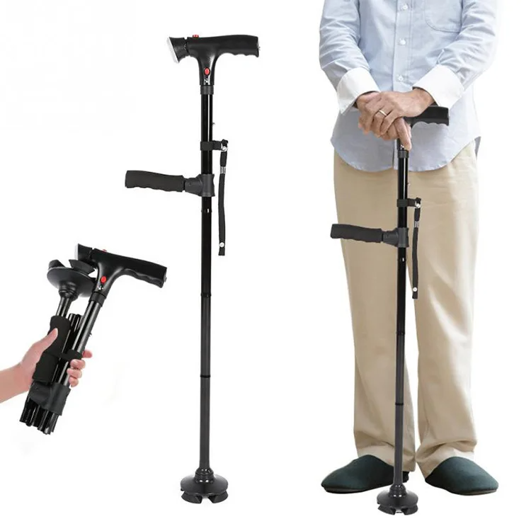 Wandelstok – Lichtgewicht steunstok met ergonomisch handvat en stabiele grip voor dagelijks gebruik
