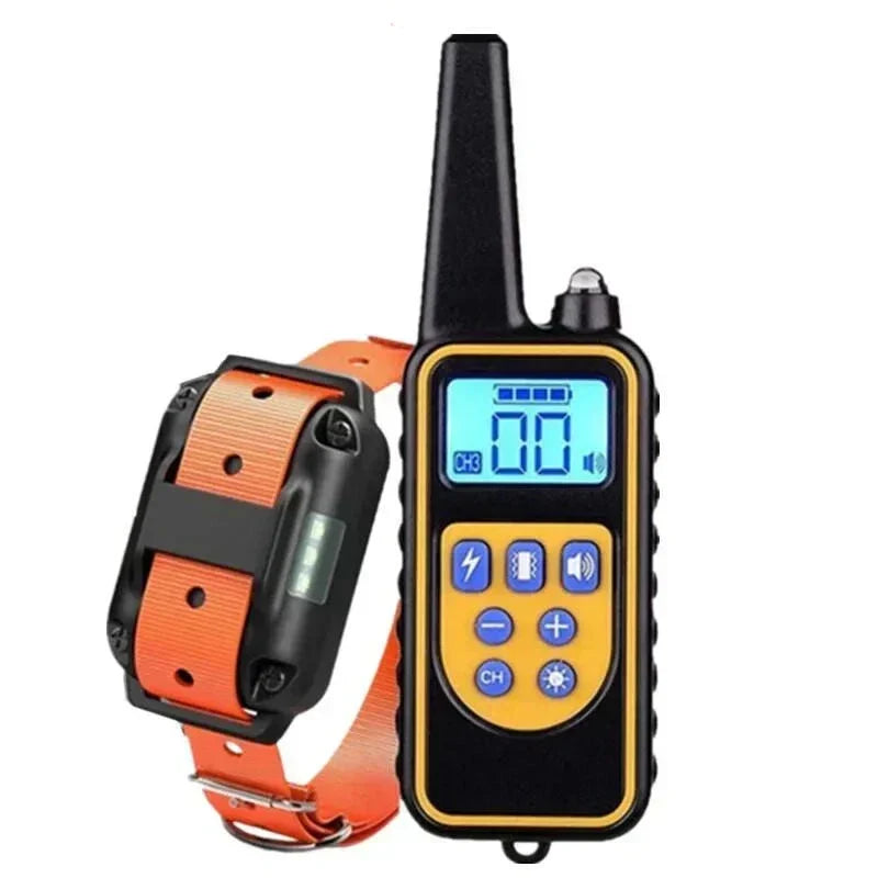Dog training collar