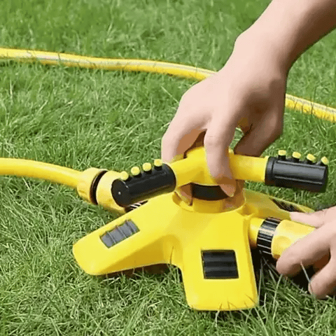 Kalsten | 360° Rotating Lawn Sprinkler | Stable, Multi-Angle Nozzles for Even Coverage in Large Gardens 2