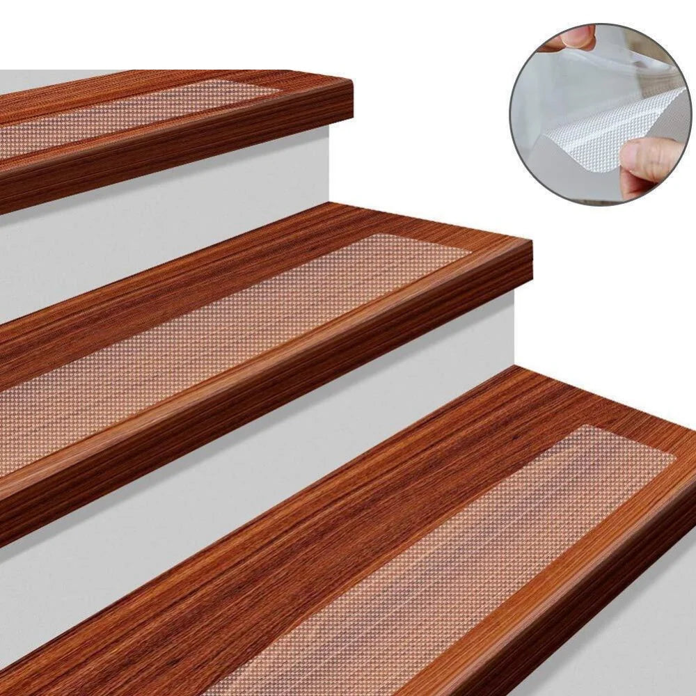 Kalsten | Clear Non-Slip Stair Tread Strips – Indoor Safety Grip Tape for Steps 0
