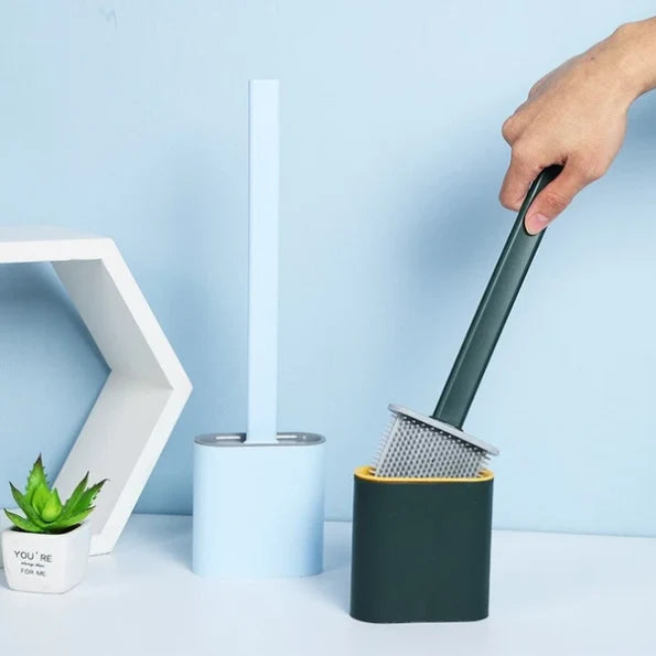 Kalsten | FlexiClean Toilet Brush – Hygienic Silicone Design for Easy Cleaning 1