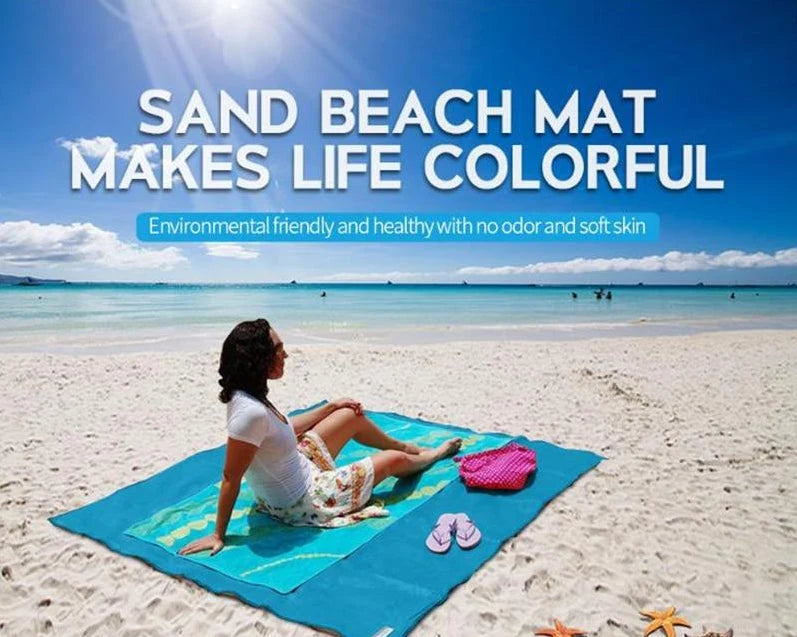 Kalsten | XXL Sand-free Beach Towel | Sand Sheet | 200x200 4