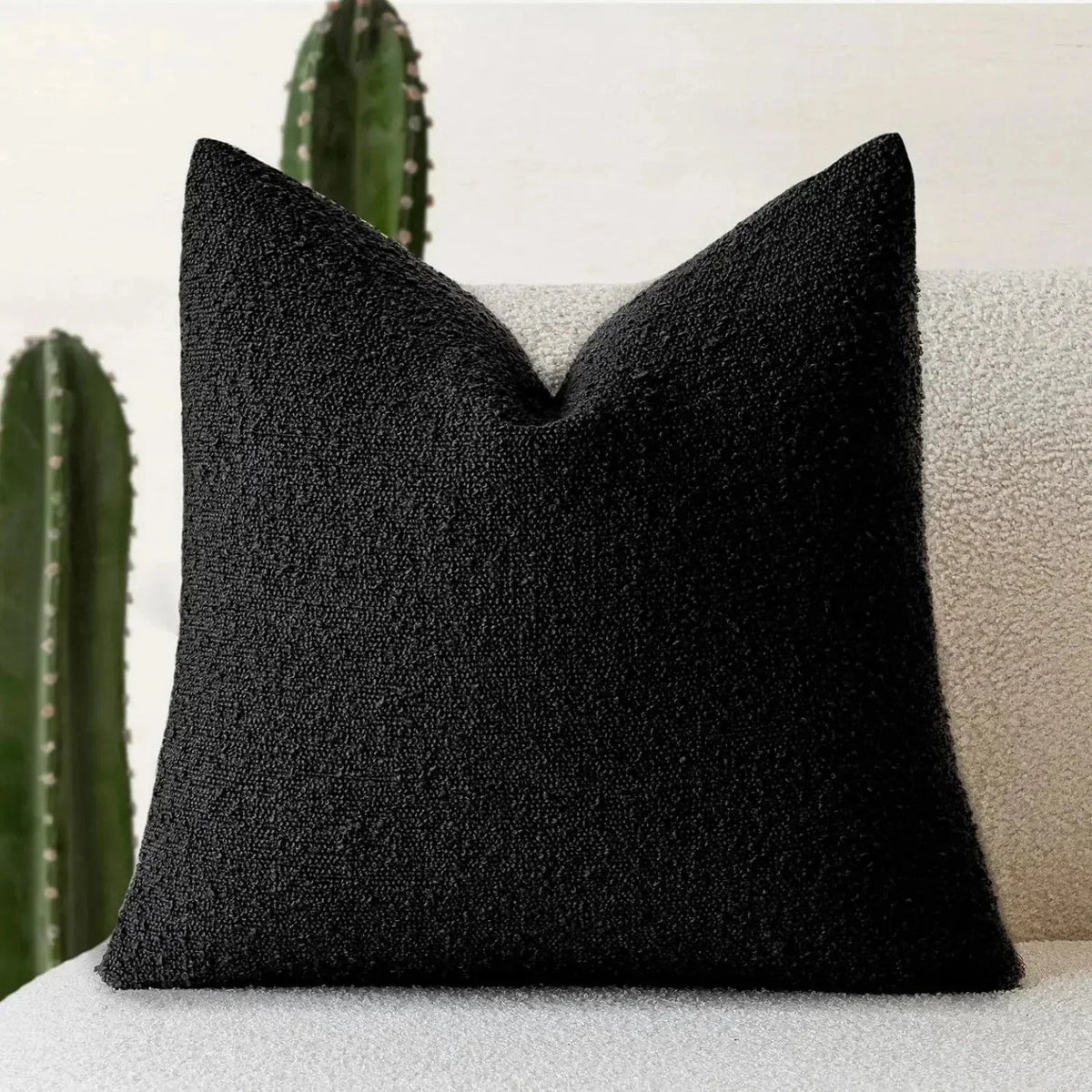 Bouclé pillow cover