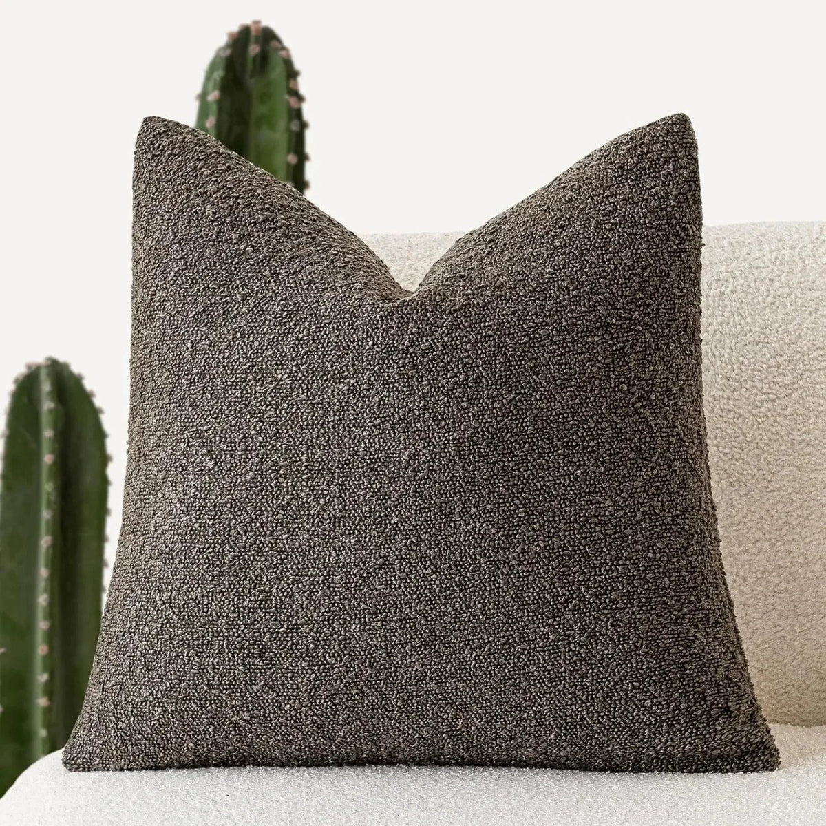 Bouclé pillow cover