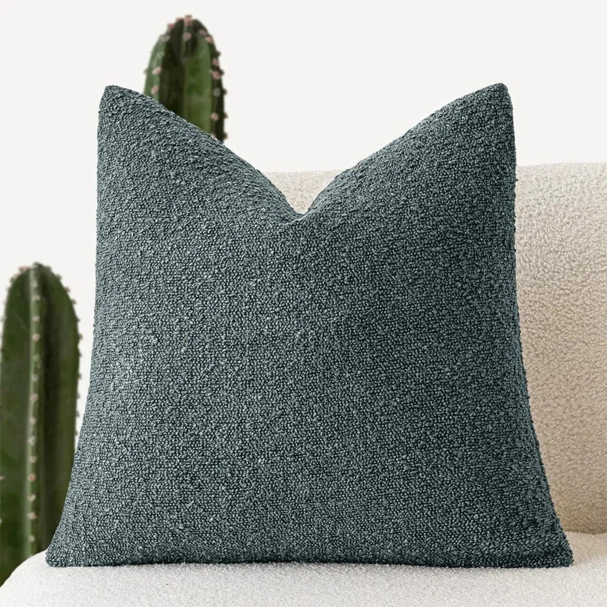 Bouclé pillow cover