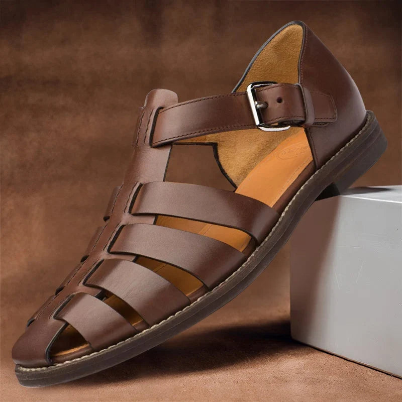 Men's leather sandals