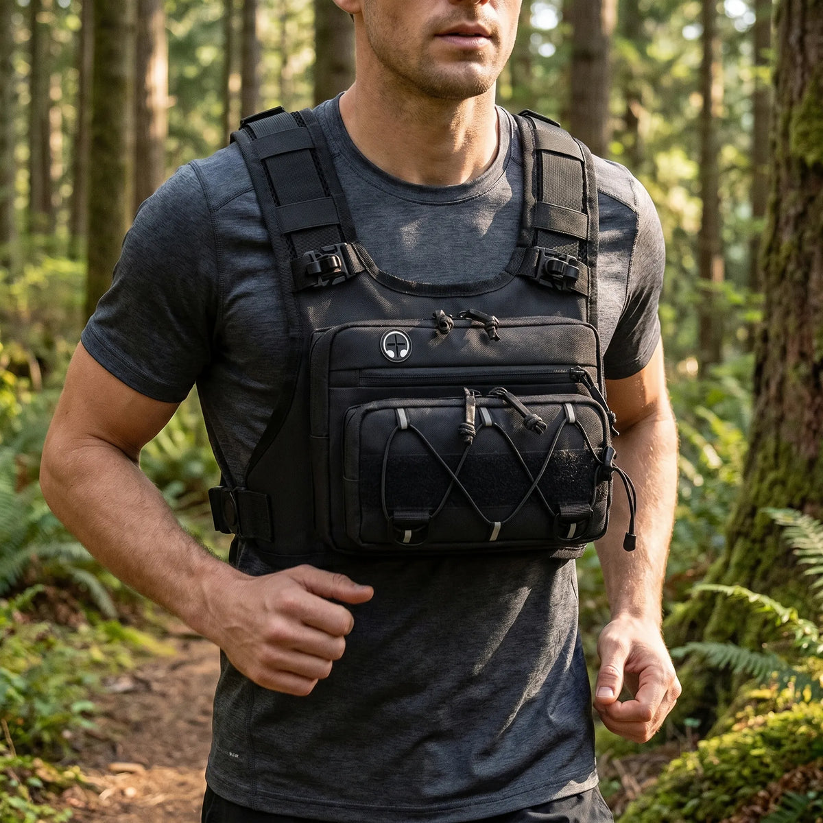 Lightweight Running Hydration Chest Vest - Runvest 1