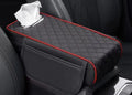 Memory Foam Car Center Console Cover with Synthetic Leather, Anti-Slip Design 0