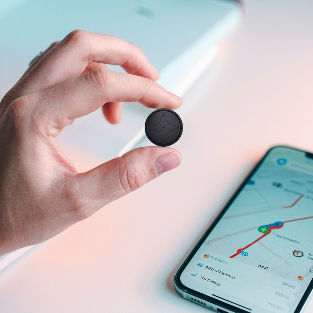 Magnetische mini-gps-tracker – realtime-locatiebepaling, app-monitoring en lange batterijduur