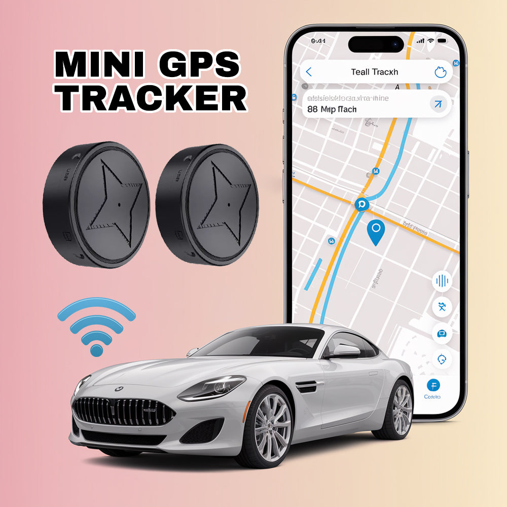 Magnetic Mini GPS Tracker – Real-Time Location Tracking, App Monitoring & Long Battery Life