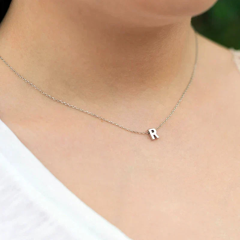 Initial necklace