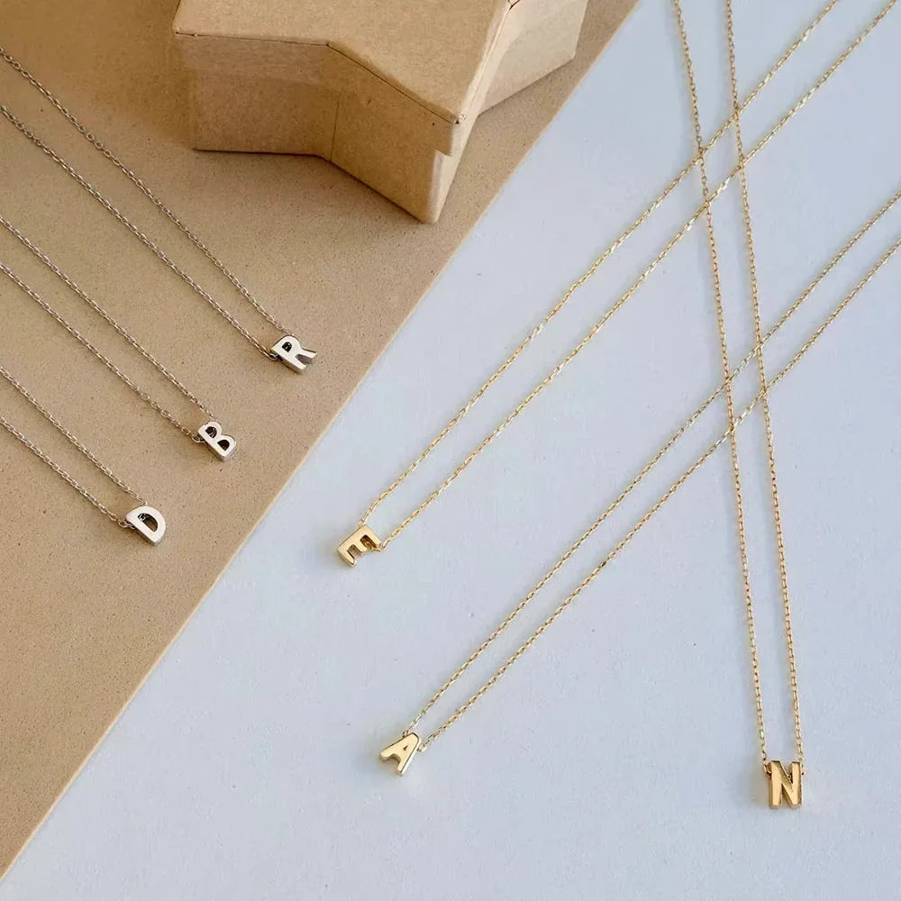 Initial necklace