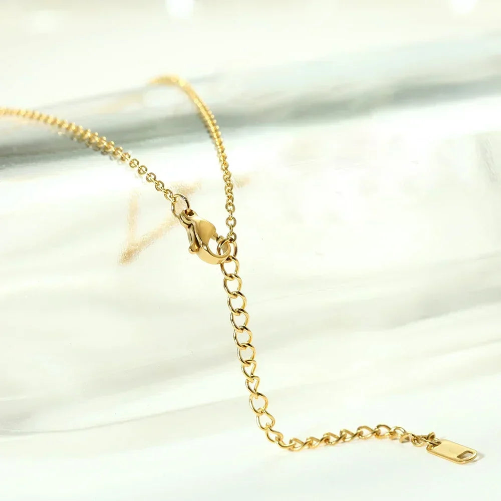 Initial necklace