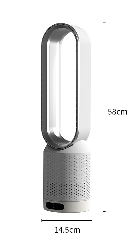 Climatiseur AirPure 3-en-1 avec filtration HEPA, purification UV et refroidissement silencieux pour toute la pièce