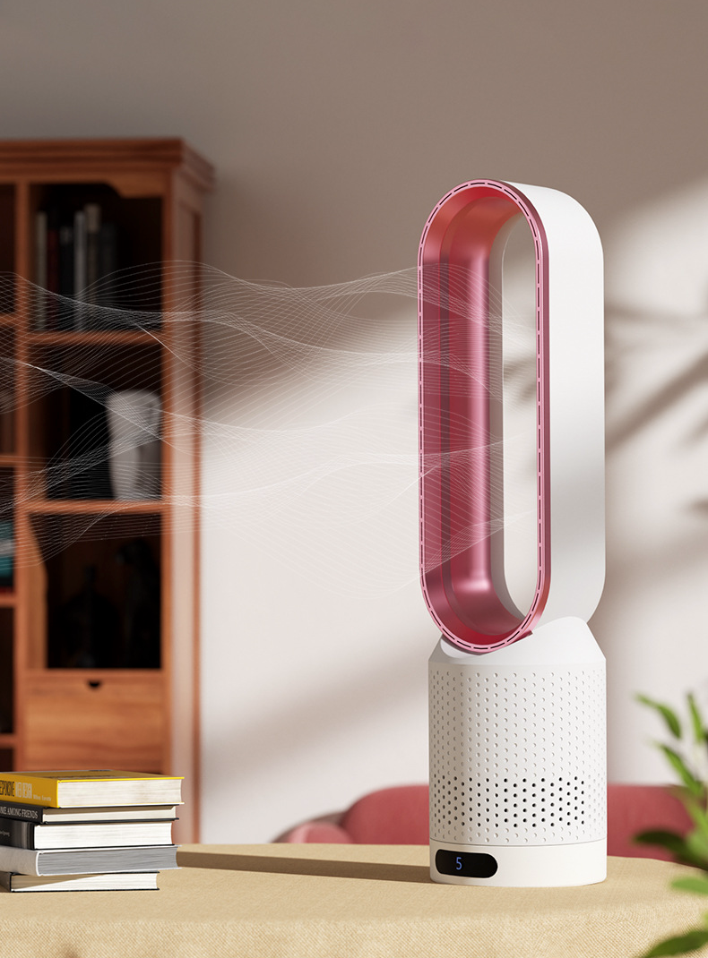 Climatiseur AirPure 3-en-1 avec filtration HEPA, purification UV et refroidissement silencieux pour toute la pièce