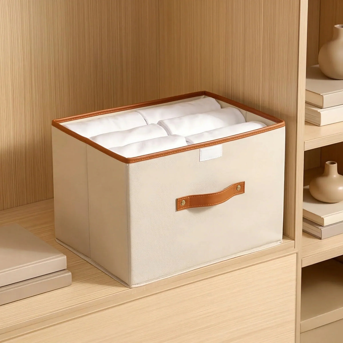 Storage box with lid