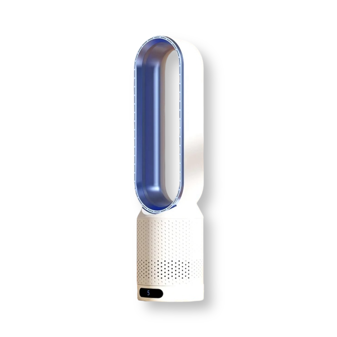 Climatiseur AirPure 3-en-1 avec filtration HEPA, purification UV et refroidissement silencieux pour toute la pièce