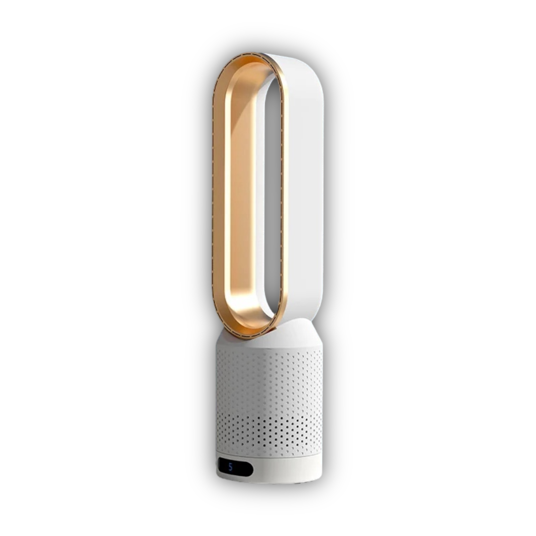 Climatiseur AirPure 3-en-1 avec filtration HEPA, purification UV et refroidissement silencieux pour toute la pièce