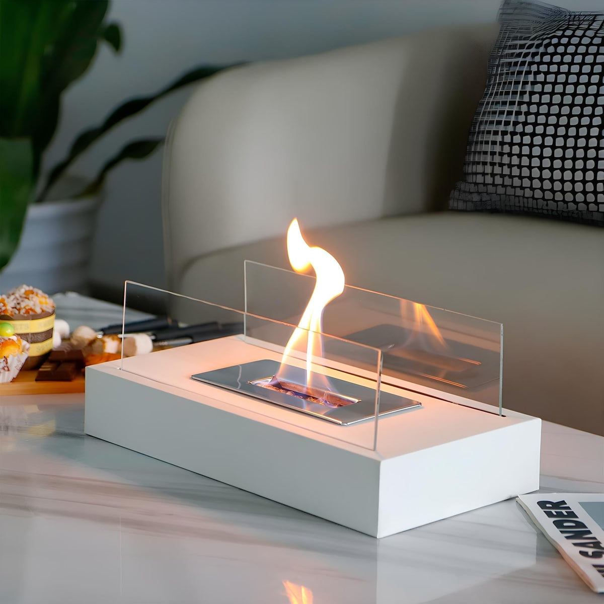 Portable Table Fireplace - LumaFlame 1
