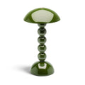 Rechargeable Khaki LED Lamp – Bobbin Design with Adjustable Brightness, 30cm 0
