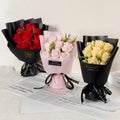 Handmade Rose Soap Flower Bouquet – Elegant Long-Lasting Decorative Arrangement