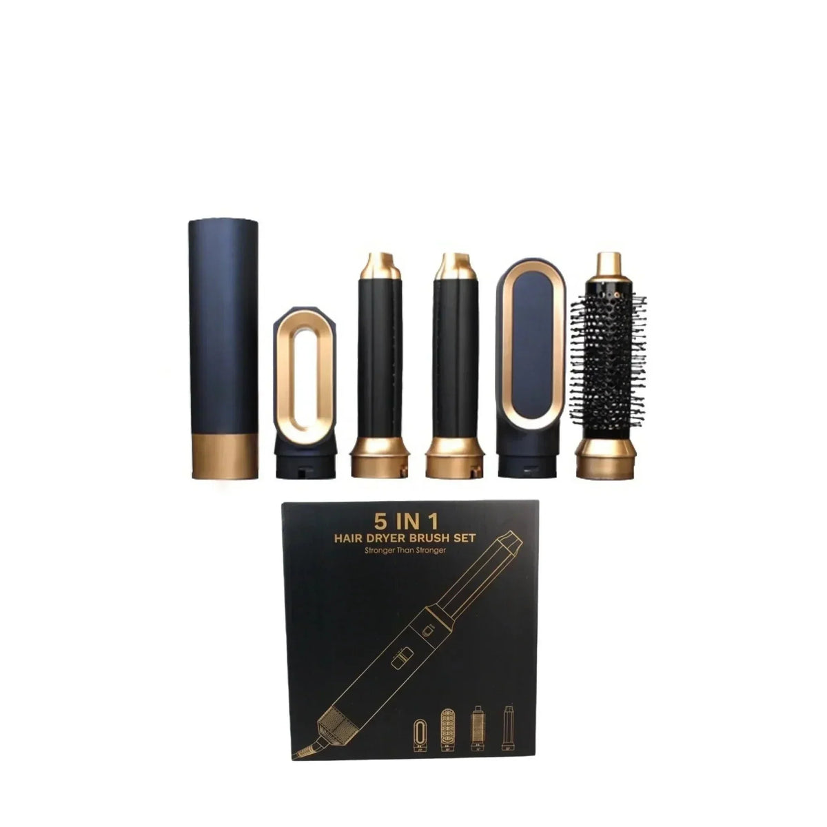 5-in-1 Hair Styler – Powerful 1000W Tool with Ionic Technology & Versatile Attachments