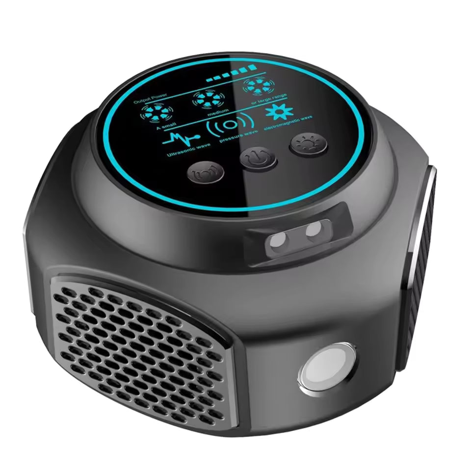 Répulsif Ultrasonique pour Insectes – Couverture à 360°, Sans Produits Chimiques et Design à Brancher