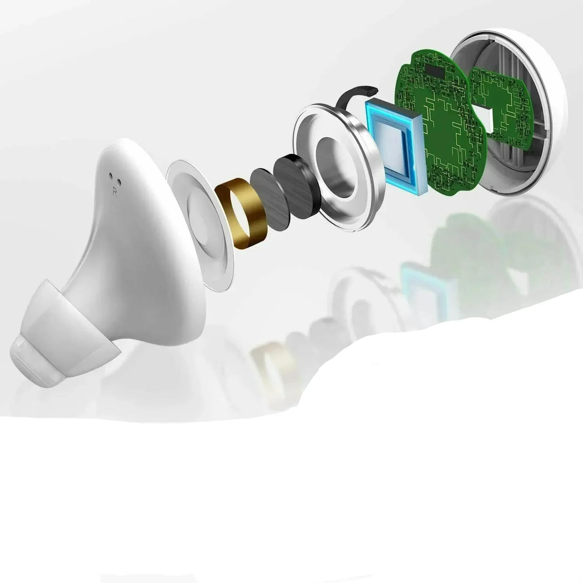 Bluetooth-geluidsversterker – meerdere luistermodi en lichtgewicht ergonomisch ontwerp
