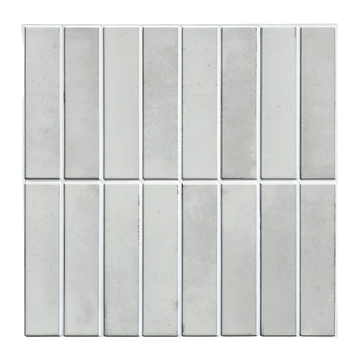 Self-Adhesive Bathroom Wall Panels - 3D Ceramic-Look, Waterproof, Easy Install, 30x30 cm, 10 Panels 4