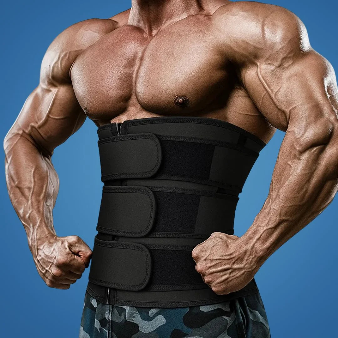 ThermoCore | Waist Trainer Belt – Triple Compression – Breathable Neoprene Fit – Post‑Workout & Postpartum Use Kalsten 0