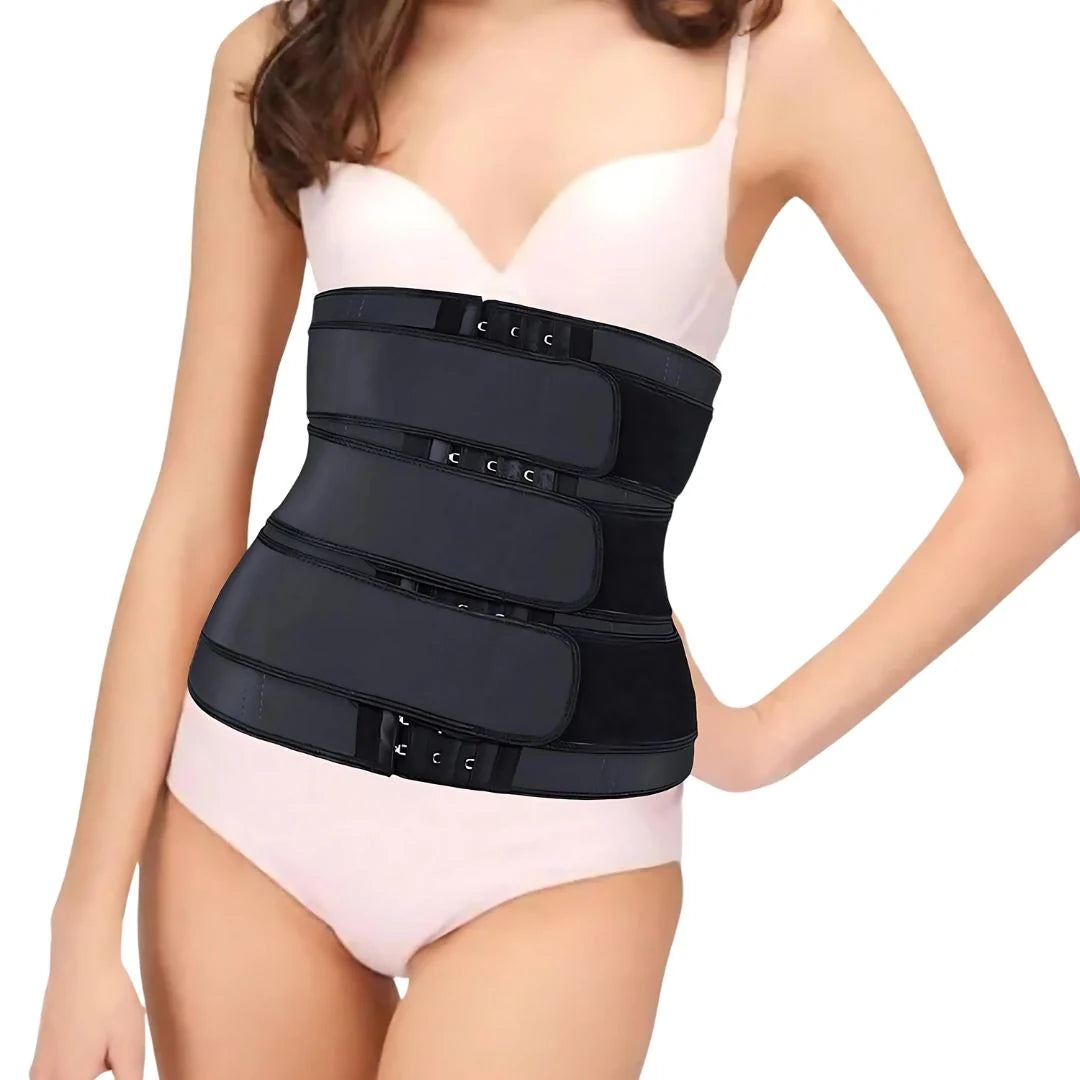 ThermoCore | Waist Trainer Belt – Triple Compression – Breathable Neoprene Fit – Post‑Workout & Postpartum Use Kalsten 1