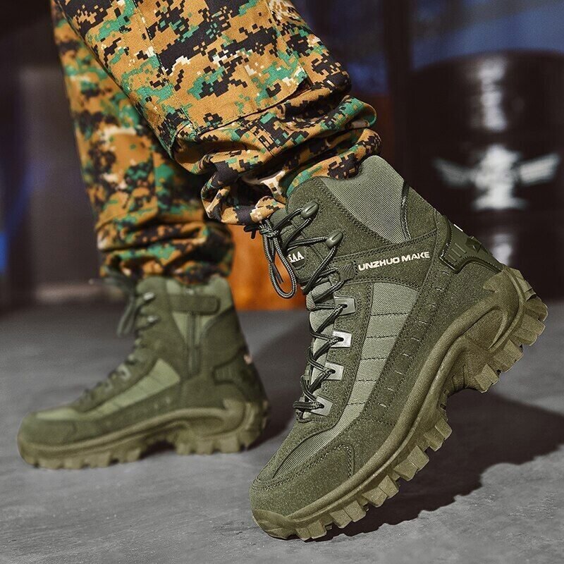 Waterproof Tactical Work Boots with Anti-Puncture – TrailForce Tactical 3