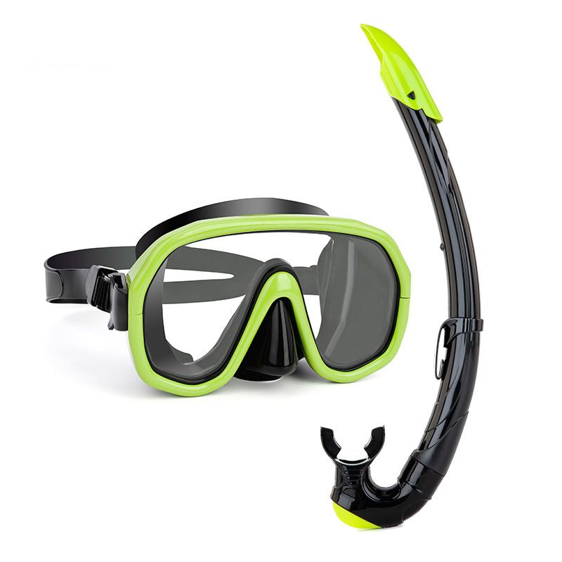 Snorkel Mask – Full Face Dry Top Design with a 180 Degree Panoramic View