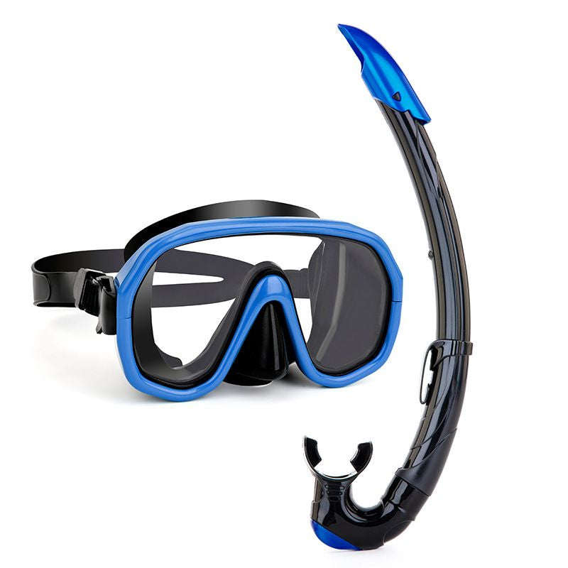Snorkel Mask – Full Face Dry Top Design with a 180 Degree Panoramic View